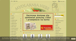 Desktop Screenshot of mydlarnia-hebe.pl